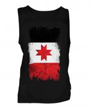 Udmurtia Grunge Flag Mens Vest