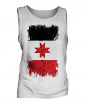 Udmurtia Grunge Flag Mens Vest