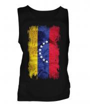 Venezuela Grunge Flag Mens Vest