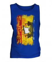New Brunswick Grunge Flag Mens Vest