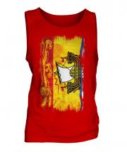 New Brunswick Grunge Flag Mens Vest