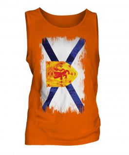 Nova Scotia Grunge Flag Mens Vest