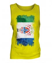 Yukon Grunge Flag Mens Vest