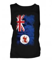 Tasmania Grunge Flag Mens Vest