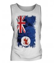 Tasmania Grunge Flag Mens Vest