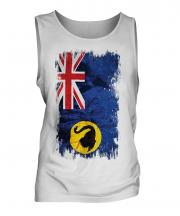 Western Australia Grunge Flag Mens Vest