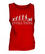 Afghan Hound Evolution Mens Vest