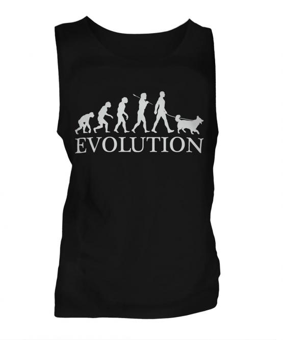 Border Collie Evolution Mens Vest