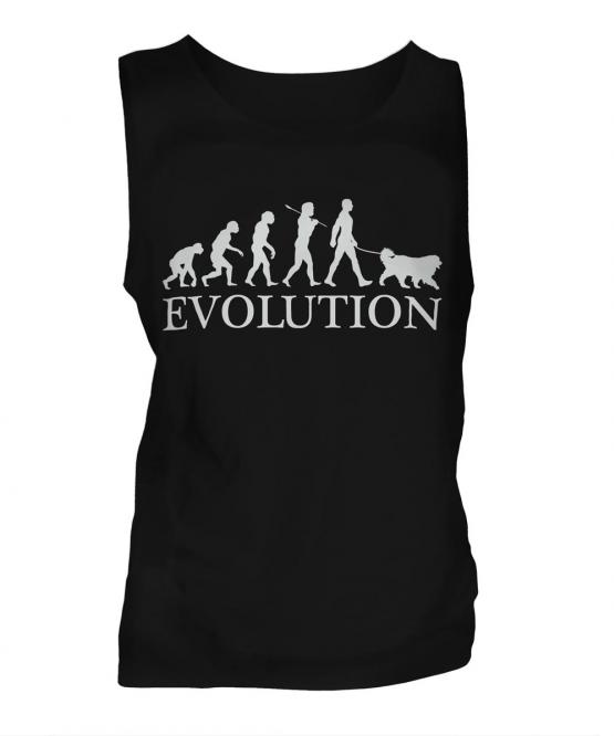 Clumber Spaniel Evolution Mens Vest