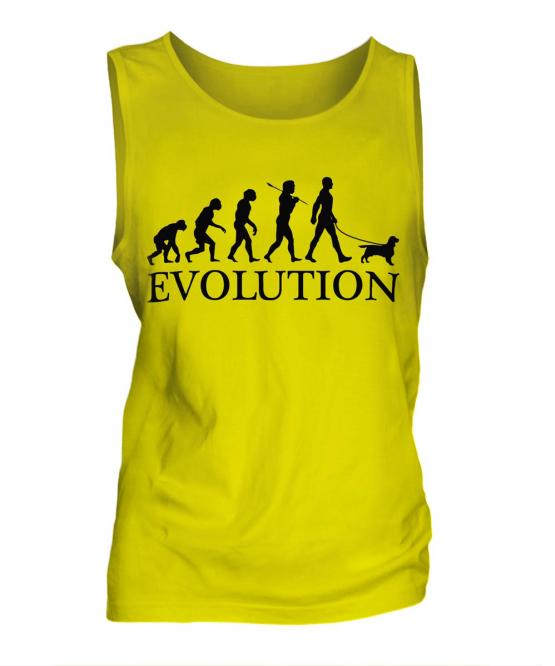 Toy Spaniel Evolution Mens Vest