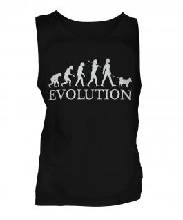 Finnish Spitz Evolution Mens Vest