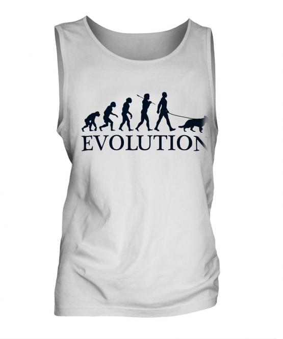 German Shepherd Evolution Mens Vest