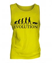 Golden Retriever Evolution Mens Vest