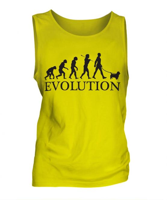 Norwich Terrier Evolution Mens Vest