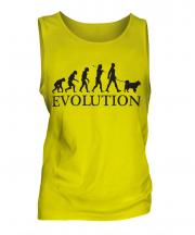 Siberian Husky Evolution Mens Vest