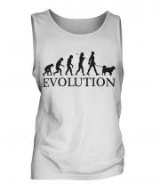 Siberian Husky Evolution Mens Vest