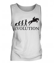 Horse Racing Steeplechase Evolution Mens Vest