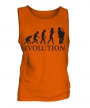 Saxophone Player Evolution Mens Vest