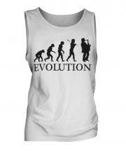Saxophone Player Evolution Mens Vest