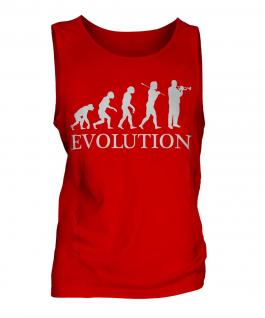 Trumpet Player Evolution Mens Vest