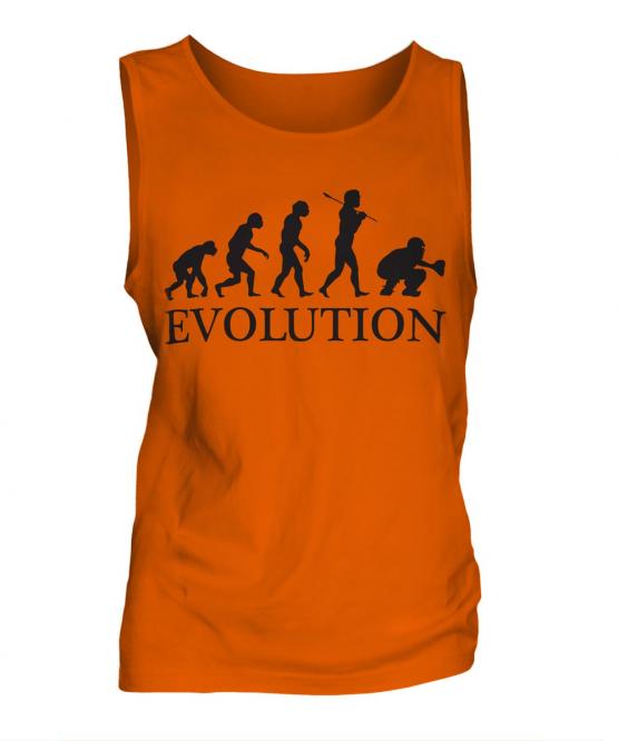 Baseball Catcher Evolution Mens Vest