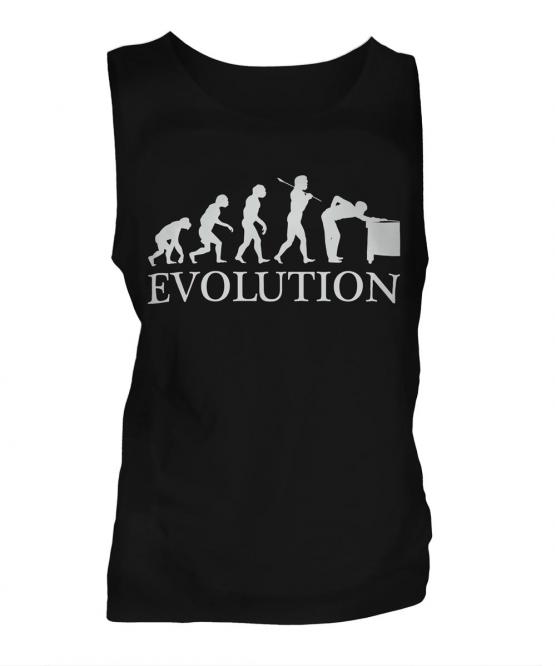 Snooker Player Evolution Mens Vest
