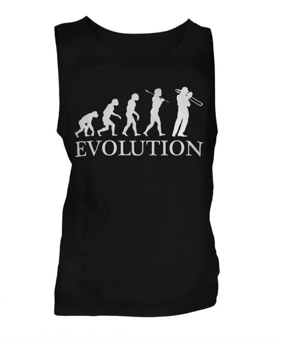 Trombone Player Evolution Mens Vest