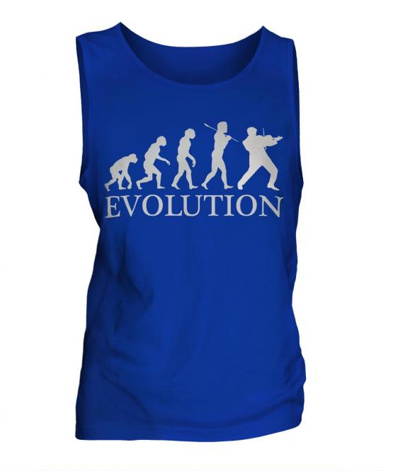 Rock Violinist Evolution Mens Vest