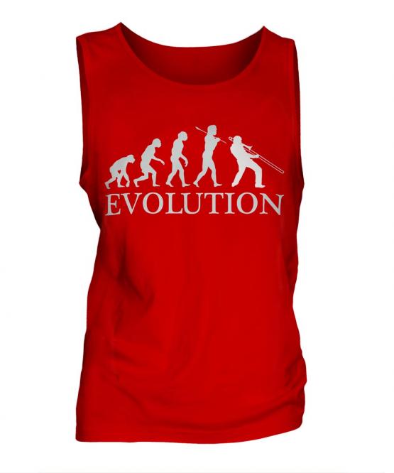 Jazz Trombone Player Evolution Mens Vest