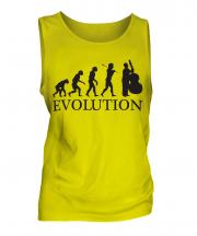 Double Bass Player Evolution Mens Vest