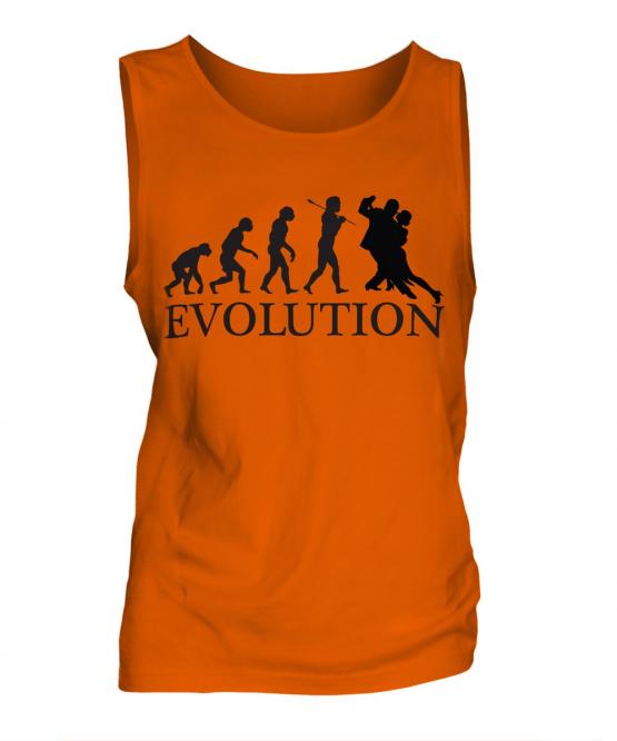 Tango Dancing Evolution Mens Vest