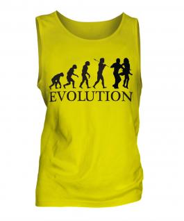 Salsa Dancing Evolution Mens Vest