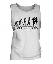 Salsa Dancing Evolution Mens Vest