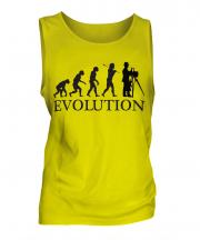 Vintage Photographer Evolution Mens Vest