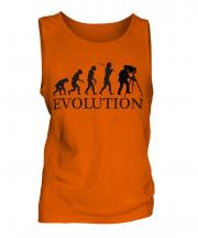 Retro Photographer Evolution Mens Vest