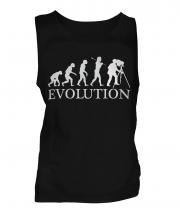 Retro Photographer Evolution Mens Vest