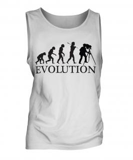Retro Photographer Evolution Mens Vest