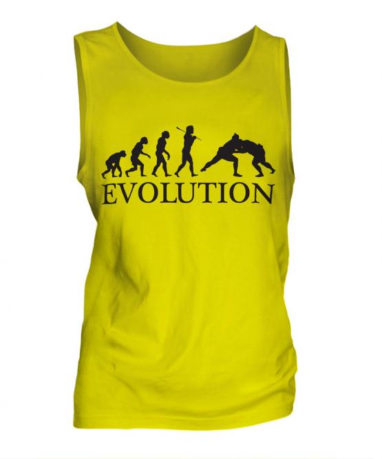 Sumo Wrestler Evolution Mens Vest