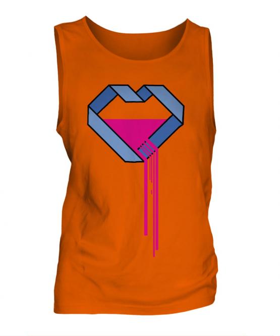 Bleeding Heart Mens Vest
