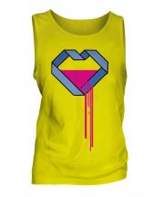 Bleeding Heart Mens Vest