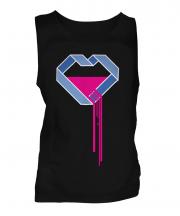 Bleeding Heart Mens Vest