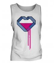 Bleeding Heart Mens Vest
