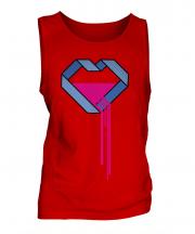 Bleeding Heart Mens Vest