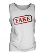 Fake Stamp Mens Vest