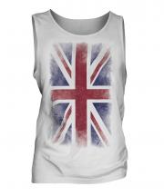 Union Jack Faded Flag Mens Vest