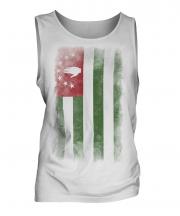 Abkhazia Faded Flag Mens Vest