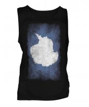 Antartica Faded Flag Mens Vest