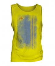 Aruba Faded Flag Mens Vest