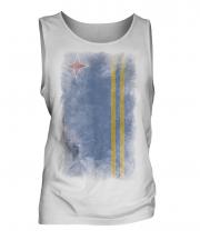 Aruba Faded Flag Mens Vest