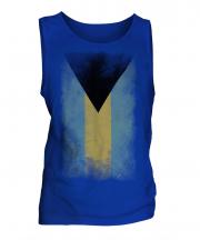 Bahamas Faded Flag Mens Vest